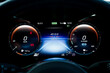 © Muanpare - car​ instrument panel, car​ speed motor of​ night, car​ dashboard​ modern​ automobile control​illuminated panel​ speed display.