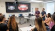 © dominic - Dental Technology Classroom Students Learn Digital Dentistry Imaging