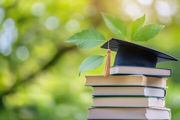sustainable education concept featuring knowledge about