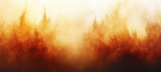 Leinwandbilder - Warm Golden Gradient Background Abstract Light Diffusion Soft Texture