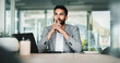 © peopleimages.com - Employee, man and thinking at office with laptop for ideas, strategy and planning for company growth. Male person, business and reflection with thoughts on research for investment opportunities
