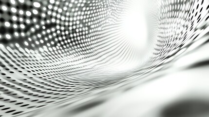 Aufkleber - Abstract pattern of light and shadows creating a sense of depth and movement.