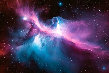 Wall Mural - A Fantasy Abstract View of the Cosmos
