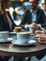 Canvas Print - Coffee Break Meetings