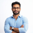 © Neha - A professional portrait of an Indian man, wearing smart business attire