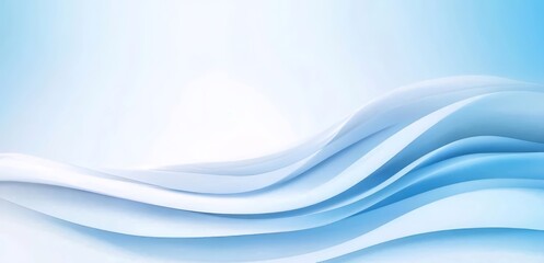 Abstract blue wavy background design. (2)