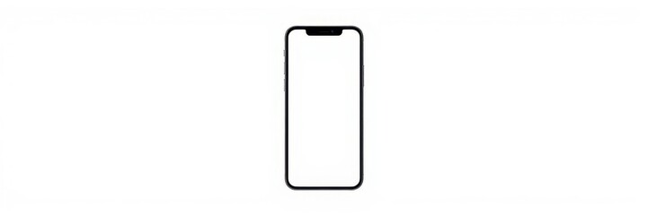 Wall Mural - Mockup of female hand holding cell phone with blank screen, innovation, smartphone
