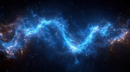 Wall Mural - sound waves and digital wallpaper visualize futuristic technology with software for big data transfe
