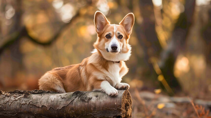 Wall Mural - welsh corgi pembroke