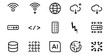 © Creative Store - Technology Icons Bundle: Transparent PNG Set of Isolated Symbols for Computers, Phones, Tablets, Cameras, Monitors, TVs, Printers,  Media Devices  Perfect for Web and Digital Illustration download