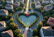 © Galeno - unique street runs heart city curved road design resembling heart shape