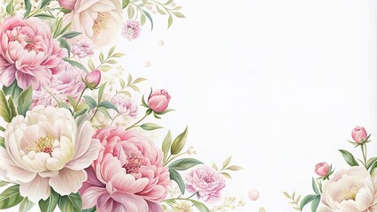  Celebrate your special moments with our exquisite invitation card featuring blooming peonies and a magical Provence theme, perfect for unforgettable milestones and cherished memories.