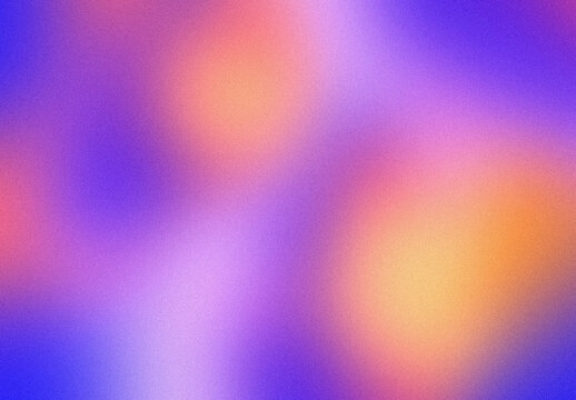 gradient radiant fusion: a dance of purple and orange