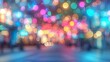 © Jumaria - Abstract Blurred Cityscape at Night with Colorful Bokeh Lights
