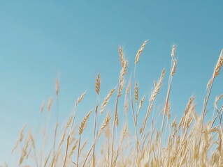 Naklejka na meble wheat in the wind