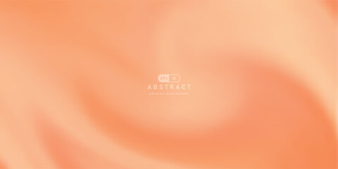 Aufkleber - Abstract soft orange gradient background with smooth texture and subtle swirl effect, perfect for modern designs and creative projects