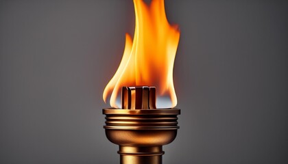 Wall Mural - burning bulb