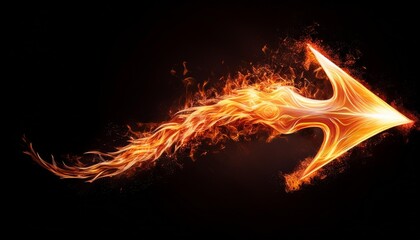 Wall Mural - fire and flames
