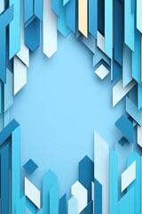 Wall Mural - a blue and white background with a blue and white pattern of squares
