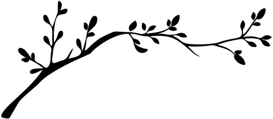 tree branch silhouette