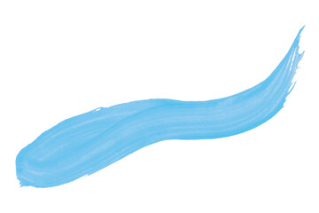 Wall Mural - Light blue brush strokes