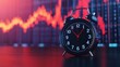 © DonChanu - Time is Money Alarm Clock Stock Market Graph