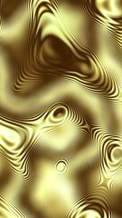 Poster - Liquid. Liquid metal. Mercury. Melting gold. Hypnotism. Hypnosis. Abstraction, Psychedelic. Hallucinations. Multi-colored deformation. Loop Vertical Background