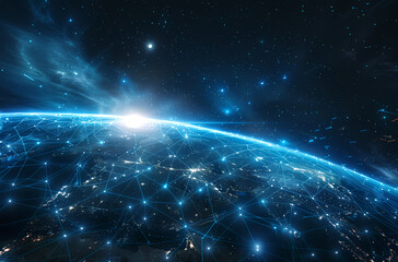 Wall Mural - space of space