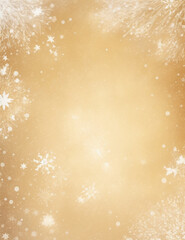 Wall Mural - gold christmas background - abstract light golden background - generative ai