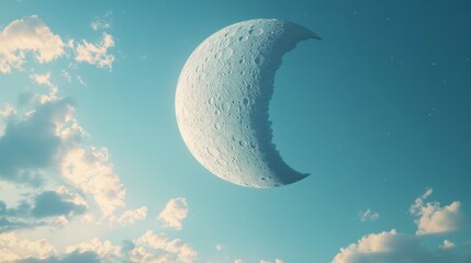 Wall Mural - moon in the sky