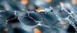 © Ai Studio - A close-up view of a delicate, intricate mesh structure, evoking concepts of biotechnology, nanotechnology, and modern scientific advances.
