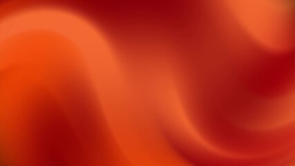 Vibrant orange gradient animation with soft flowing motion and fluid abstract shapes