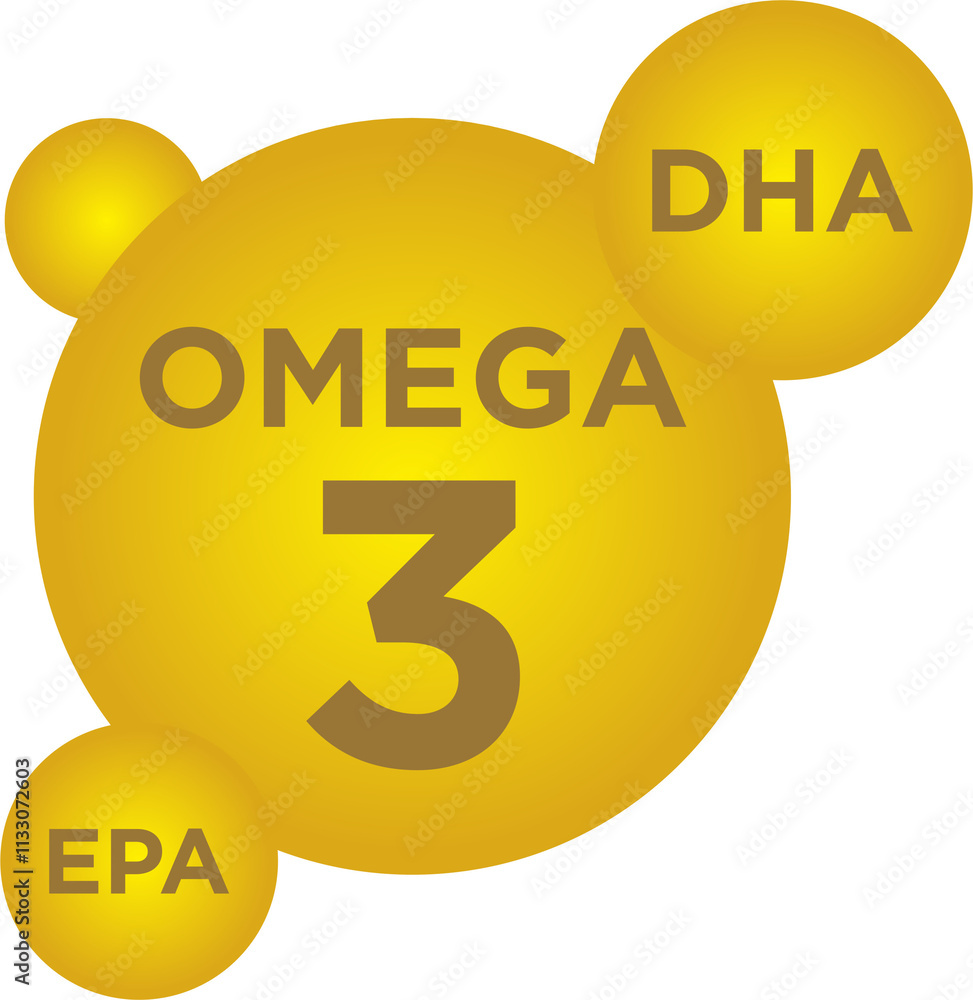 Vitamin omega 3 with realistic drop, Omega Fatty Acid, EPA, DHA. Omega ...
