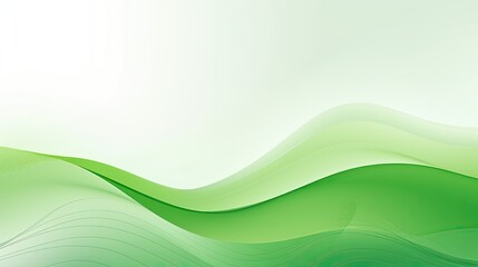 Wall Mural - Modern abstract green nature background,