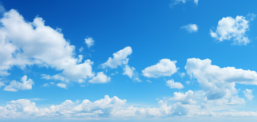 Wall Mural - blue sky with white cloud background. white cloud with blue sky background