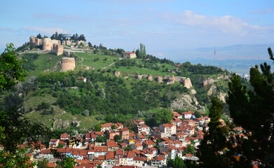 Canvas Print - A view from Kutahya, Turkey