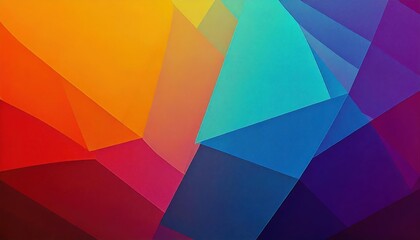 Wall Mural - abstract colorful gradient with waves and lines vibrant blur minimalist paper 2d carve effect minima