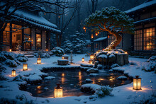 暗い夜、激しい雪 無料画像 - Public Domain Pictures
