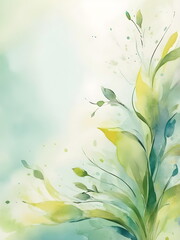 Wall Mural - Abstract background with breeze in spring