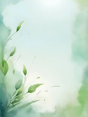 Wall Mural - Abstract background with breeze in spring