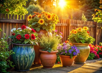 Naklejka na meble Stunning Home Improvement Garden Planters: Eye-Level Designs, DIY Ideas & Stylish Outdoor Decor