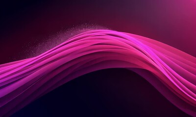 Wall Mural - abstract purple wave dynamic motion background
