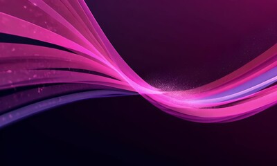 Wall Mural - abstract purple wave dynamic motion background