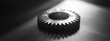 © Usman - Industrial gear in dramatic lighting close-up view metal texture artistic presentation design concept