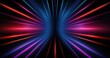 © Gams Images & Videos - Black background with beautiful neon rays. Vector illustration for graphic design or video cards