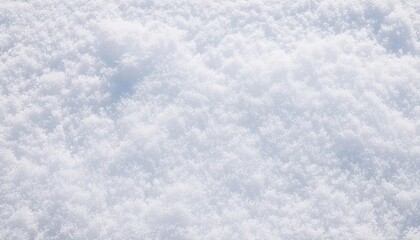 Aufkleber - Fresh untouched snow texture with soft, sparkling white powder crystals glistening in sunlight, smooth winter background for seasonal designs, weather concepts, Christmas themes, and serene visuals