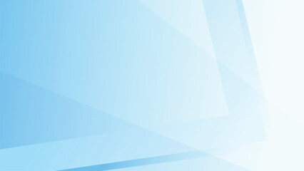 Wall Mural - light blue abstract banner background vector illustration with triangle geometric shapes, modern des