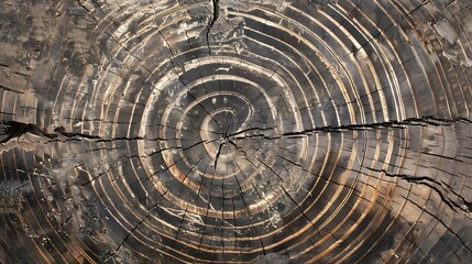 Abstract design wood background with rings