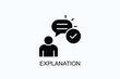 © Dinnicon - Explanation Vector, Icon Or Logo Sign Symbol Illustration