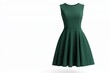 © Blackmint Studio - Elegant solid-color dress mock up featuring a classic sleeveless design for fashion display